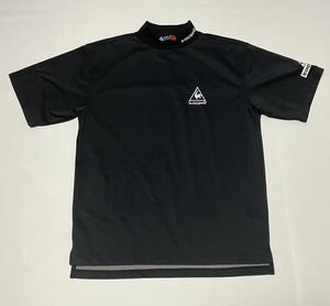 ルコックスポルティフ　ゴルフコレクション　半袖Tシャツ　メンズMサイズ　黒　QG1603