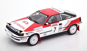 イクソ 1/18 トヨタ セリカ GT-4 ST165 #7 ラリー サンレモ 1990 エリクソン ビルスタム 18RMC069B20