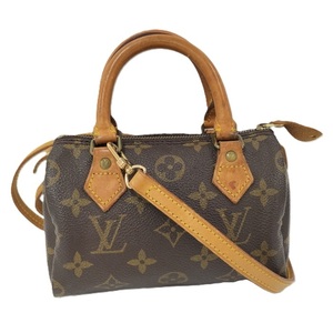 LOUIS VUITTON ナノ スピーディ 2WAY ハンドバッグ モノグラム M41534