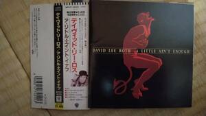 【帯付 国内盤】WPCP-4020　DAVID LEE ROTH 　 A LITTLE AIN