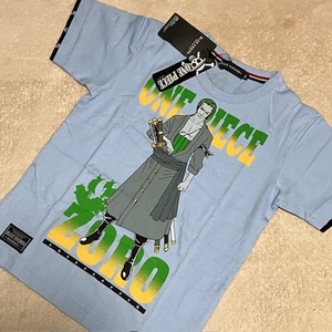 未使用　BLUE CROSS　ONE PIECE　コラボ　Tシャツ　ナルミヤ　ブルークロス　SSサイズ　130