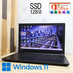 ★完動品 開けばキレイ 高性能5世代i3！SSD128GB★B35/R Core i3-5005U Win11 MS Office 中古品 ノートパソコン★P83430