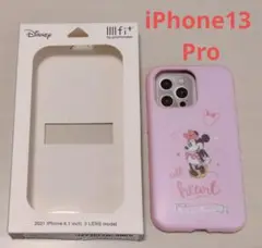 ✨IIIIfit iPhone13 Pro用スマホケース ミニーマウス ピンク