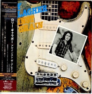 初回生産限定盤 紙ジャケ CD Rory Gallagher / Against The Grain 75年発表【BMG / BVCM-37884】ライナーノーツ付き リマスター音源