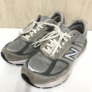 【New Balance】ニューバランス★ローカットスニーカー W990 シューズ USA製 サイズ23.5cm(US6.5) W990GL5 05