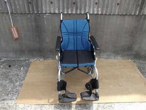 TS-24-0524-02　　日進医療器介助式車椅子ウルトラ　NAH-U1