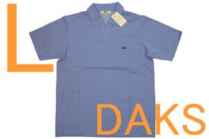 即決●ダックス DAKS 男性用 半袖リラクシングウェア（L）№656 新品