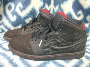 NIKE AIR JORDAN 1 14 RETRO MID? 31cm US13 黒赤 極美品 NBA エア マイケル ジョーダン Ⅰ １４ Chicago Bulls １ シカゴ ブルズ