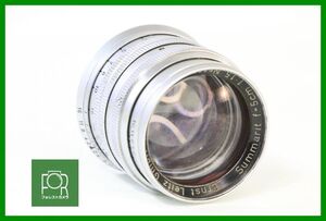 【同梱歓迎】実用■Leica Summarit 5cm F1.5 16枚絞り Mマウント NO.1367999■AE667