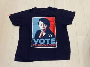 VOTE 西川貴教　T.M.Revolution ライブ Tシャツ　ネイビー