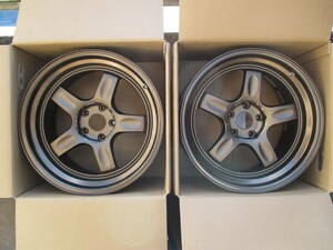 【在庫品】RAYS VOLK RACING 21C 18×10J +15 5H-114.3 BR 2本ブロンズ■レイズ ボルクレーシングBNR32 33 34 TE37 SAGA SL CE28 ZE40 37V 