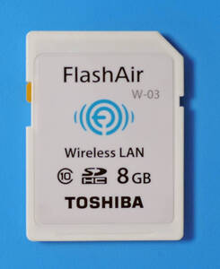 ★ 東芝 FlashAir W-03 8GB / SDHC SDカード / Class10 / Wi-Fi 無線LAN ★初期化済 ★ 0120