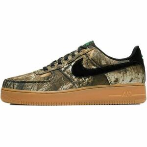 NIKE AIR FORCE 1 LOW 07 LV8 WOODLAND REAL TREE CAMO BLACK/BLACK-ALOE VERDE-GUM MED BROWN US9.5 27.5cm ナイキ リアルツリー