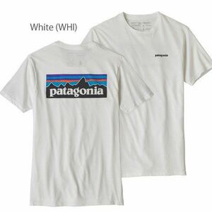 patagonia Tシャツ P-6 Logo Organic T-Shirt オーガニック　ホワイト　 Mサイズ パタゴニア