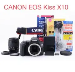 Wi-Fi/動画/保証/canon kiss x10標準レンズセット