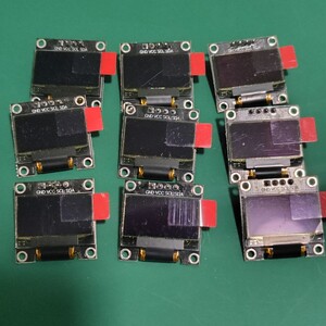 9個　OLEDモジュール　I2C