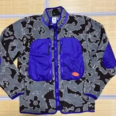 PUMA × PAM FLEECE JACKET ボアジャケット　総柄　S