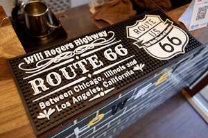 新品　Route６６　ルート６６　BAR MAT バーマット　店舗　ラバーマット　お酒　カウンター　インテリア　アメリカ