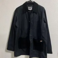 Dickies 黒 コーデュロイ襟 ジャケット L