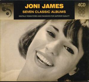 4CD　Joni James　ジョニ・ジェイムス　Seven Classic Albums