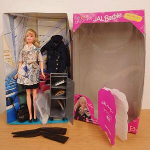 バービー人形 すてきなスチュワーデス　JAL Barbie　長期保管品　日本航空　Japan　Airlines　制服