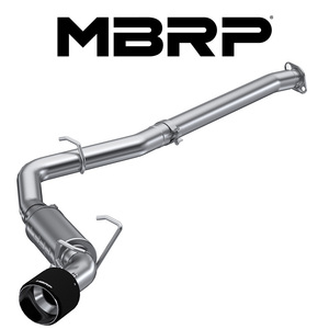 MBRP 2021- トヨタ GR86 ZN8 CAT-BACK エキゾースト シングル カーボンファイバーTip 正規品