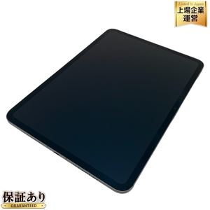 Apple iPad Pro 11インチ M4 MWRP3J/A タブレット パソコン 1TB スペースブラック SIMフリー eSIM nano-texture glass 中古 美品 T9244042