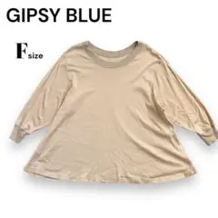 GIPSY BLUE ジプシーブルー 薄手ニット 長袖 トップス コットン F