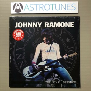 未開封新品 入手困難 ジョニー・ラモーン Johnny Ramone 2014年 LPカラーレコード The Final Sessions 米国盤 Ramones 限定版Red Vinyl