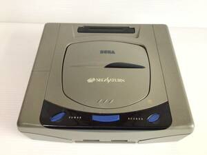 Y901 灰色　初期型 SEGA SATURN/セガサターン　ゲーム機　レトロ　ジャンク/動作未確認　現状品　本体のみ　SEGA/セガ