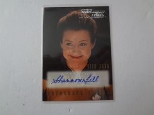 スタートレック Star Trek: The Next Generation - Season Seven A14 Shannan Fill as Sito Jaxa 直筆サイン入り トレカ 送料110円