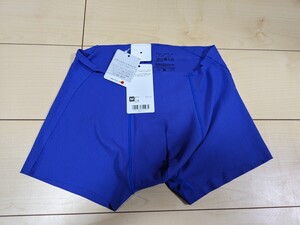 (1枚) M ワコールメン フラットフィットパンツ ボクサーパンツ 前閉じ 前面メッシュあて布付 ブルー Mサイズ ワコール メンズ　4