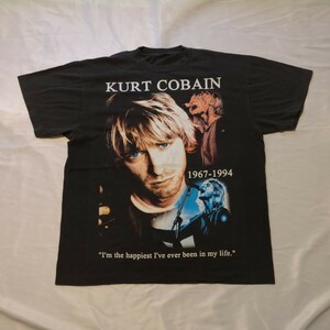 NIRVANA 追悼 ニルヴァーナＴシャツ Kurt Cobain sonic youth Pink Floyd METALLICA hiphop TEE Oasis オアシス Marilyn Manson USA