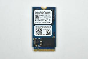 WD M.2 2242 NVMe SSD 256GB /健康状態93%/累積使用1384時間/PC SN530/動作確認済み, 健康状態正常,フォーマット済み/中古品 