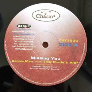 Beenie Man Feat Tony Curtis & A.R.P. , L.U.S.T. / Missing You - Sweetness Of Your Love　[Charm - CRT3526]