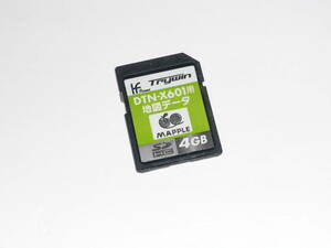 Trywin DTN-X601用地図データ MAPPLE SDHC 4GB