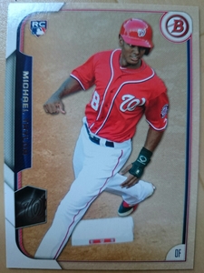 ★RC ルーキー MICHAEL TAYLOR BOWMAN 2015 #139 マイケル テイラー ROOKIE CARD MLB メジャーリーグ WASHINGTON NATIONALS ナショナルズ