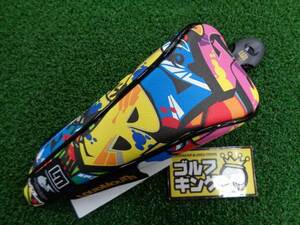 GK豊田▼ 447 【UT用】新品■ラウドマウス NEXT ATOM for the future■LM-HC0016■ヘッドカバー■ユーティリティ用■アトム■コラボ