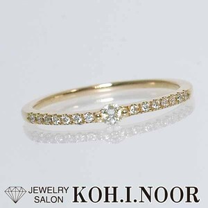 スタージュエリー ダイヤモンド 0.10ct 18金ピンクゴールド K18PG リング 12号 Star Jewelry