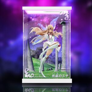 聖闘士星矢Ω 鷲座 (アクィラ) ユナ ☆専用☆ フィギュアケース 展示ケース コレクションケース LED アクリル ディスプレイ ショーケース