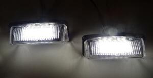 激白光! LED ナンバー灯 ライセンスランプ　エスティマ ACR50W ACR55W GSR50W GSR55W 50系