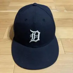 New Era 紺色 デトロイトタイガースキャップ