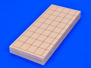 小型折将棋盤新桂4号 将棋盤サイズ26cm×30cm×厚み約1.2cm【囲碁将棋専門店の将碁屋】