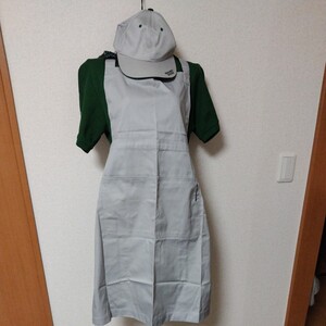 レア コスプレ ユニフォーム 制服 フレッシュネスバーガー BEAMS ポロシャツ エプロン キャップ セット ハロウィン 衣装 仮装