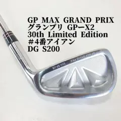 GP MAX GRAND PRIX グランプリGPーX2 ＃4番アイアン/DG