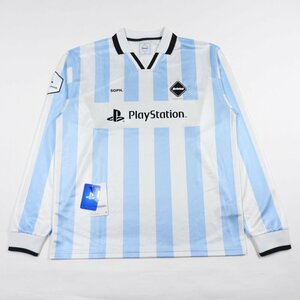 美品 F.C.Real Bristol × PlayStation L/S OVERSIZED GAME SHIRT Size S #27820 ストリート コラボ