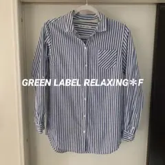 GREEN LABEL RELAXING＊トップス＊シャツ＊ブラウス＊長袖＊F