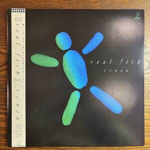 【帯付LP】Real Fish - Tenon [VIH-28232] Invitation リアル・フィッシュ テナン 戸田誠司 矢口博康 福原まり アンビエント バレアリック