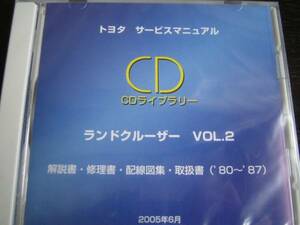 絶版品★ランクル41-44-56-60-70系電子技術マニュアル整備書★2