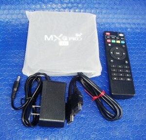 ★Media Player マルチメディアプレーヤー MXQ-PRO 4k hd android 10.0 TV BOX スマート 4K 2.4g & 5g wifi リモコン付★